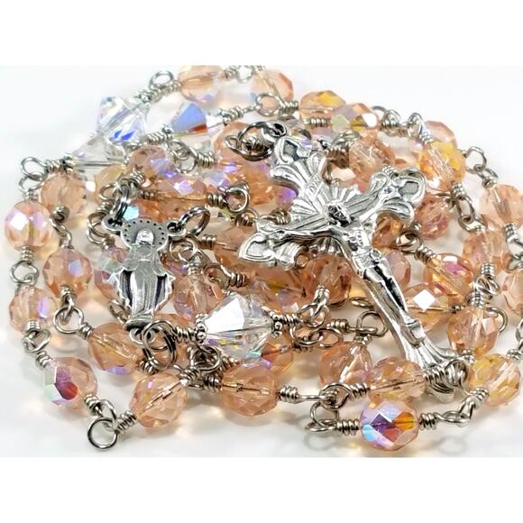 Handmade Five Decade Rosary, Miraculous Rosary Center - Picture 9 of 10